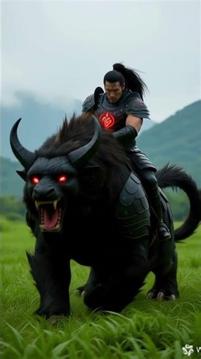 Man Riding a Mythic Beast | Epic Fantasy Hero Moment