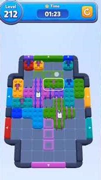 Color Block Jam Level 212 Solution