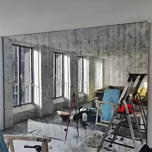 [Hot Item] Elegant 6mm Antique Mirror Cabinet with Rust-Resistant Coating