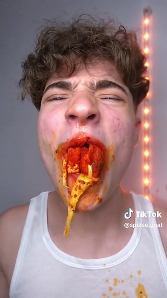 ‏Giant Spiciest Corndog 🔥 #fyp #viral #spicy #challenge