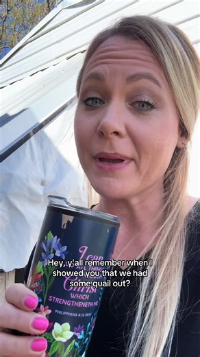 It’s inevitable quail are going to find a way out. Here’s what we use. #quail #eggs #catch #diy #farming