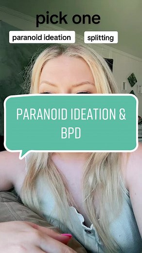 Understanding Paranoid Ideation in Borderline Personality Disorder