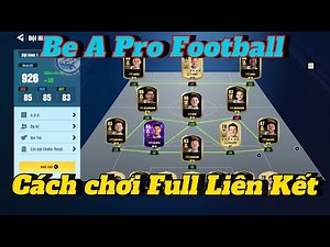 [BAPF] How to play Be A Pro, how to build full LINK POINTS for the team extremely easily