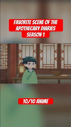 My favorite scene from the apothecary diaries #anime #maomao