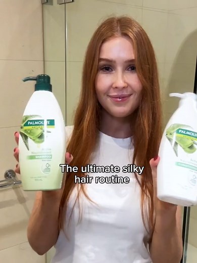 Get Silky Smooth Hair with Palmolive Naturals Active Nourishment Shampoo and Conditioner