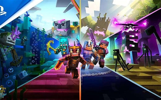 Minecraft:Dungeons（我的世界：地下城）海洋DLC-隐秘深渊DLC全流程通关！