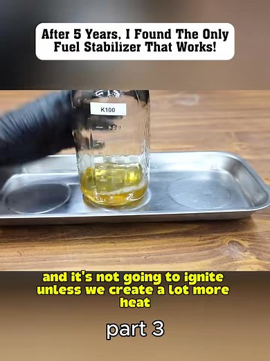 After 5 Years, I Found The Only Fuel Stabilizer That Works! - part 3 #usa #fyp #found #stabilizer | project farm usa | Facebook