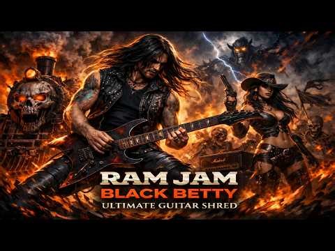 RAM JAM - BLACK BETTY [ULTIMATE GUITAR SHRED - METAL COVER]