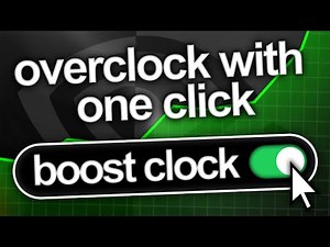 How to OVERCLOCK your NVIDIA Graphics Card with One Click! 🚀