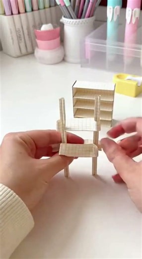 🗒️DIY Paper Organizer✨!? Create Space in Minutes #papercrafts #organization #DIY