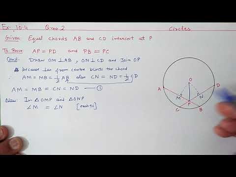 Chapter:10 Ex.10.4 (Q.2) Circles | Ncert Maths Class 9 | Cbse.