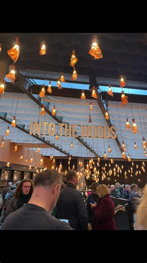 Into The Woods @Bridge Theatre ⭐️⭐️⭐️⭐️ #fyp #musicals #theatre #london #musicaltheatre