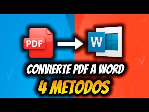 How to Convert PDF to Word (4 Easy and Fast Methods) 🔓