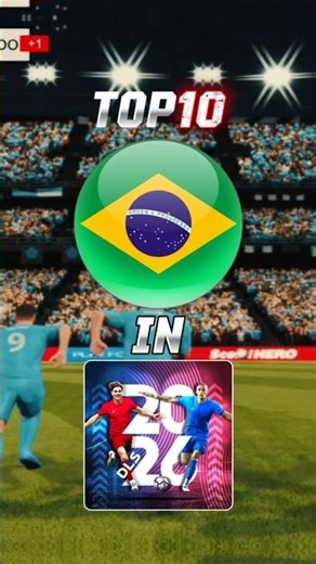 Top 10 Best Brazilian Players in DLS 26 #dls26 #dls2026 #dreamleaguesoccer2026