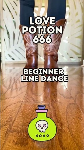 Learn Love Potion 666 Beginner Line Dance #dancemusic