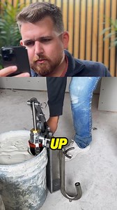 Brad watches a self-mudding drywall tool fly—tape mud in one pass. Impressive. #reaction #toolsofthetrade #tools #howto | Home Love Projects