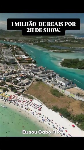 A prefeitura de CABO FRIO contratou para o show da virada o grupo SORRISO MAROTO. É um belo espetáculo, o problema é que o preço não bate. Alguém certamente está comendo angu por baixo dos panos. Veja valores pagos pelo show. O CONTRATO é de R$ 1 MILHÃO DE REAIS, fora, luz, palco e outros serviços. O cachê do Sorriso Maroto varia bastante, com notícias recentes (2025) mencionando valores como R$ 340 mil (Búzios) e R$ 550 mil (Expocrato), refletindo seu valor de mercado para eventos públicos e pr