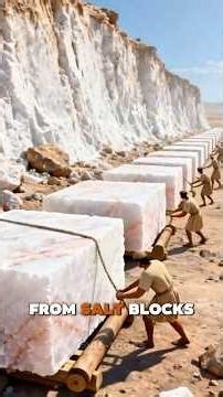 How Persian Salt Towers Stand for 1,000 Years Without Dissolving in Rain