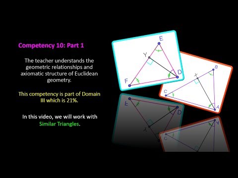 TExES 4-8 (115) Math Exam Competency 10: Part 1