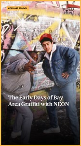 In this 2014 KQED Art School documentary, Bay Area graffiti artist NEON describes the styles, spots, and writers that significantly influenced the early Bay Area graffiti scene. The documentary features rarely-seen photos from photographer Jim Prigoff, co-author of ‘Spraycan Art.’ Head to the link in our bio for more. 📹: Style Wars / PBS 📷: Jim Prigoff | KQED