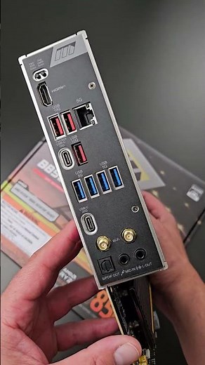 #unboxing de la superbe #msi B850 MPOWER ! #gaming #pcgaming #pcbuild #hardware #gamer #rtx #amd #pc