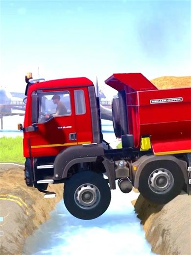 Spintires: MudRunner -SHACMAN DELONG X3000 Towing a Truck on a Snowy Road Ep270