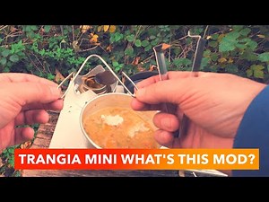 Trangia Mini real life use and practicalities of my new pot stand modification.