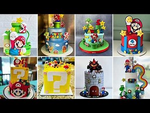SUPER MARIO CAKES 🍄 | 50 AMAZING Mario Bros Themed Decorated Cake Ideas 🎂🔥 #cake #decoratedcakes