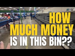 $100's of dollars of items at the Goodwill Outlet Bins • Thrift with Me
