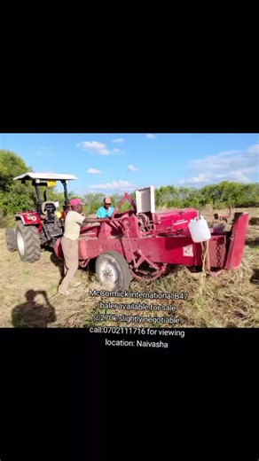 McCormick international B47 baler available for sale @ 270k negotiable #maccormick