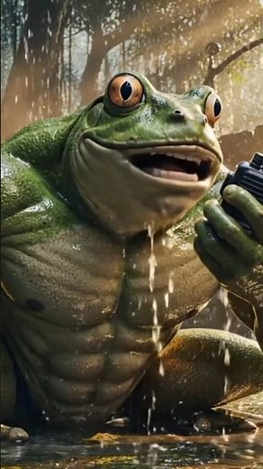 Brave Frog Escapes Giant Snake 🐍 | Jungle Rescue Story 🐸 |