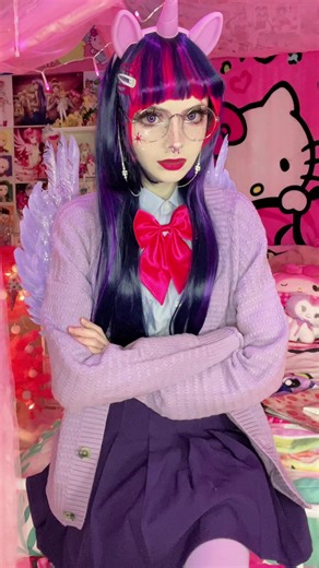 Memorizing Twilight Sparkle Cosplay from My Little Pony