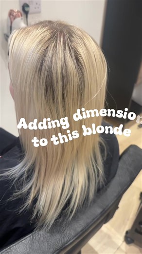 Adding dimension to this gorgeous blonde 💫🤌🏽