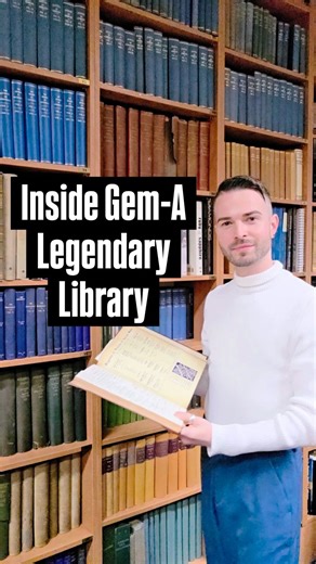 Dimitri Zlatev on Instagram: "Last week I had the absolute dream day at Gem-A HQ… and yes, I finally explored the legendary Sir James Walton Library 📚💎 With over 5,000 gemmology books and journals, rare archives, historic cutting manuals and colour charts — it honestly felt like stepping into the hidden brain of the gem world. I could have spent DAYS in there. Want to see more of the library in future reels? Let me know 👇"