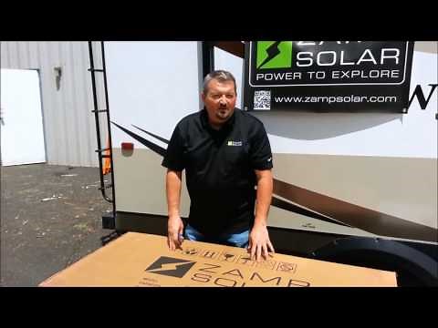Zamp Solar's Deluxe Roof Top Solar Kit Install