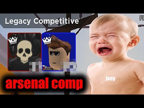 Playing roblox arsenal Comp w/enriquebruv (1v1)