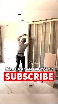 EPIC Basement Renovation Time Lapse - Hanging Drywall! #basementrenovation #diyconstruction