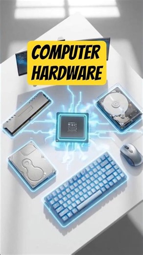 What is Hardware? Computer Parts You Can Touch 🖥️ #Shorts