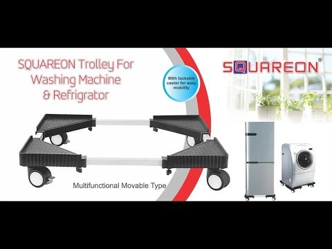 Top load washing machine trolley / stand assembly video
