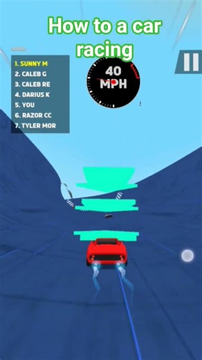 how to a car racing game 🚗🚗 👍👍👍🥰👌👌