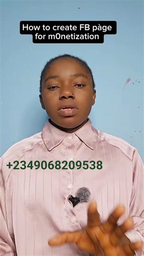 23K views · 242 reactions | How to create FB pàge for m0netization. This vido is upon request #education #howto | Ruth nwa Oodo | Facebook