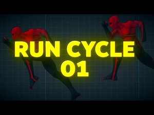 9-09 - Reading the Run Cycle Reference poses #3d #animation
