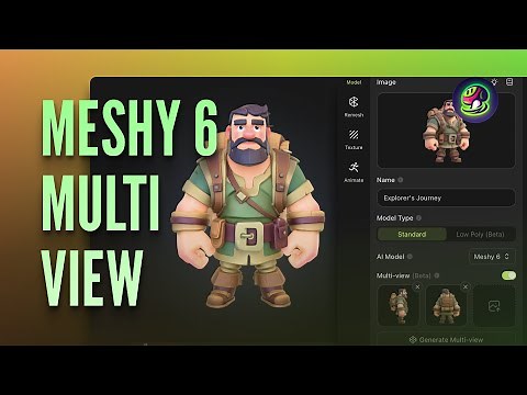 Multi Image to 3D is Now Enhanced: Transform Your Multi-View Design into a 3D Model!