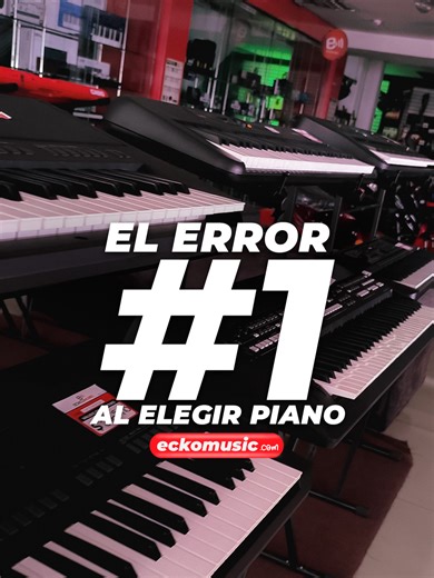 El error #1 al elegir piano: fijarse solo en el precio y olvidar lo más importante—peso de teclas y expresión del sonido. En Eckomusic puedes probar opciones de Yamaha, Korg, Jean-Paul y más para encontrar tu match real. Visítanos en tiendas o escríbenos “PIANO” y te envío modelos, demo y stock hoy. #Eckomusic #Pianos #Korg #Yamaha #BoomDeFinDeAño
