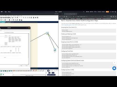 How to configure VLANs in Cisco-2960 Switch? || Cisco Switch Configuration || Network Security #Lec2