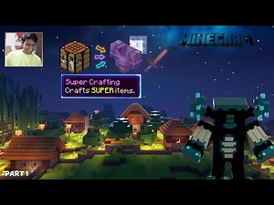 OP CRAFTING😋 IN MINCRAFT | PART 1 |