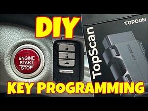 Honda Accord Push To Start Key Programming 2013-2015