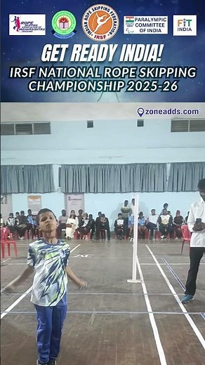 Power, Speed & Skill | IRSF National Rope Skipping Championship 2025–26 RCF Sports Complex, Alibaug
