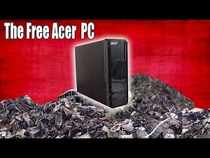 I Got a Free PC From The Dump