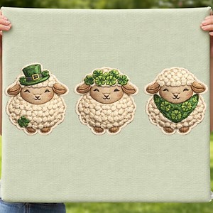 Chapeau de leprechaun St Patrick PNG Faux crochet design or porte-bonheur - Etsy France